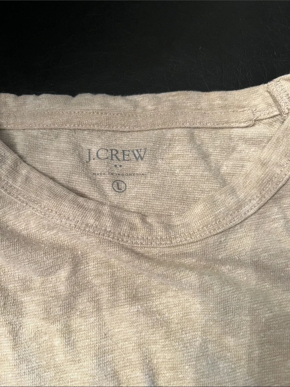 J. Crew Heather Gray Short-Sleeve Crewneck Tee